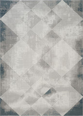 Geometrix GC_DIM1009 Gray 5 ft. 3 in. x 7 ft. 3 in. Area Rug
