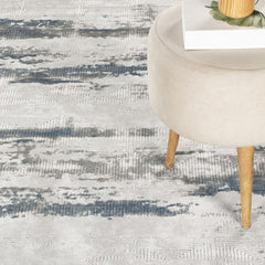 Geometrix GC_DIM1011 Gray 5 ft. 3 in. x 7 ft. 3 in. Area Rug