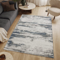 Geometrix GC_DIM1011 Gray 5 ft. 3 in. x 7 ft. 3 in. Area Rug