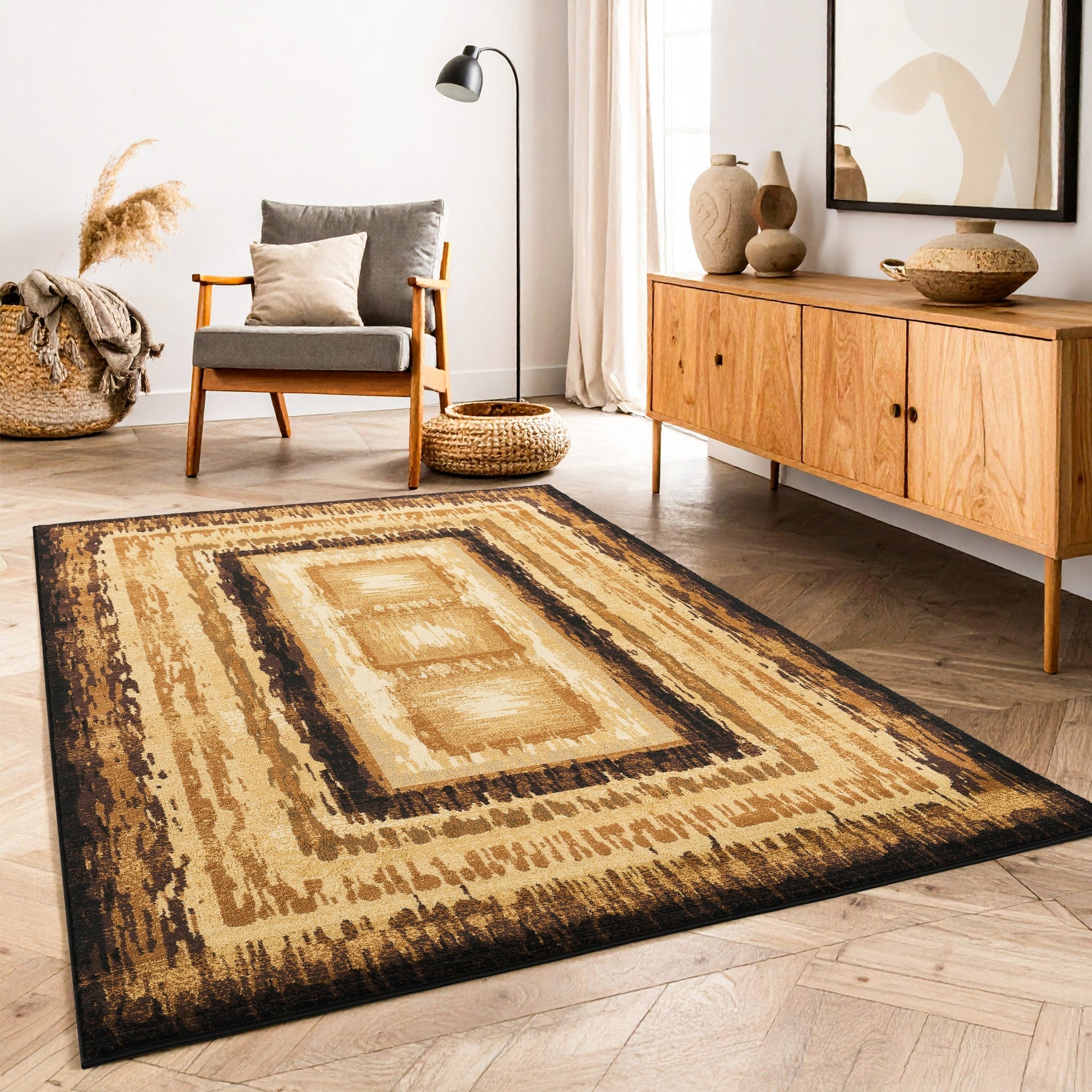 Bristol GC_DYN7093 Multi 5 ft. 3 in. x 7 ft. 3 in. Area Rug