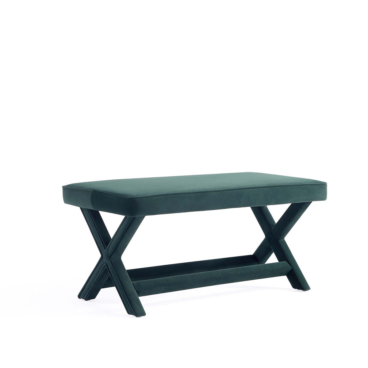 Accent Bench in Forest Green