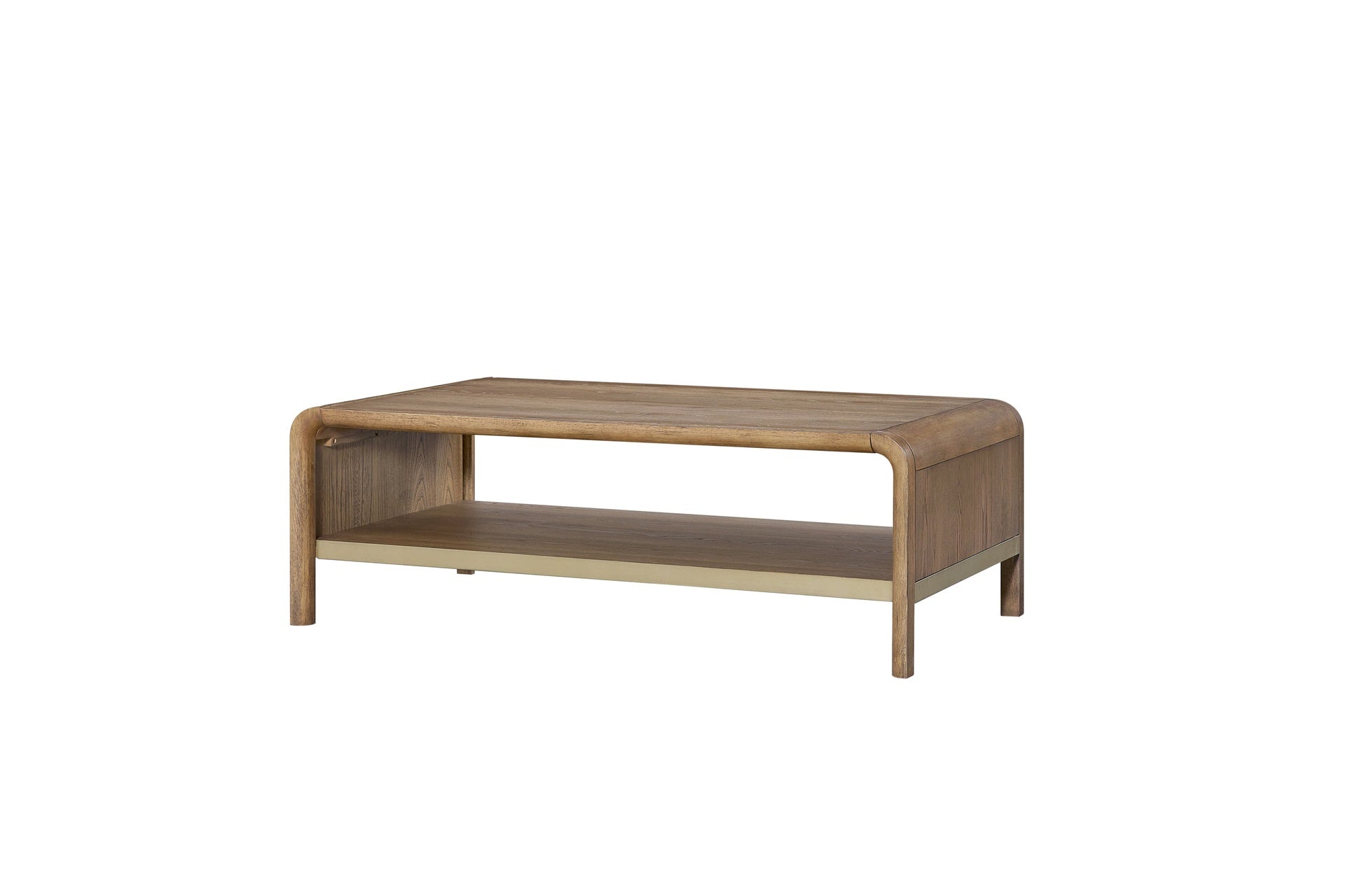 Waterfall Cocktail Table - Latte