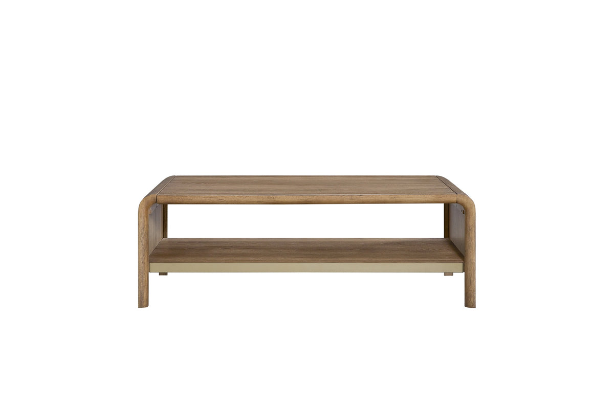 Waterfall Cocktail Table - Latte