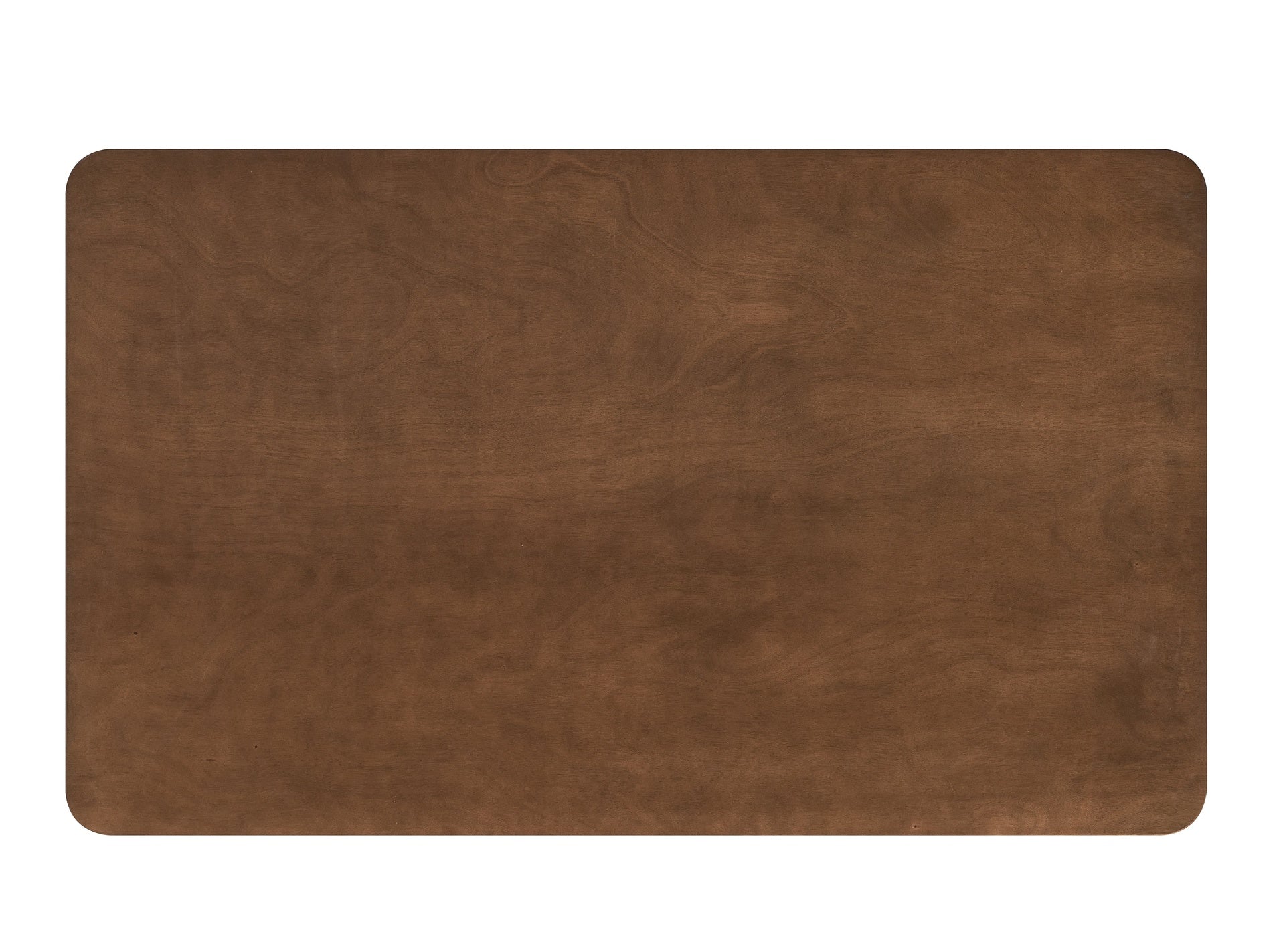 Walnut Finish Dining Table 1pc, Rectangular Tabletop Wooden Kitchen Casual Dining Furniture