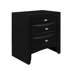 LUCILLE BLACK NIGHTSTAND