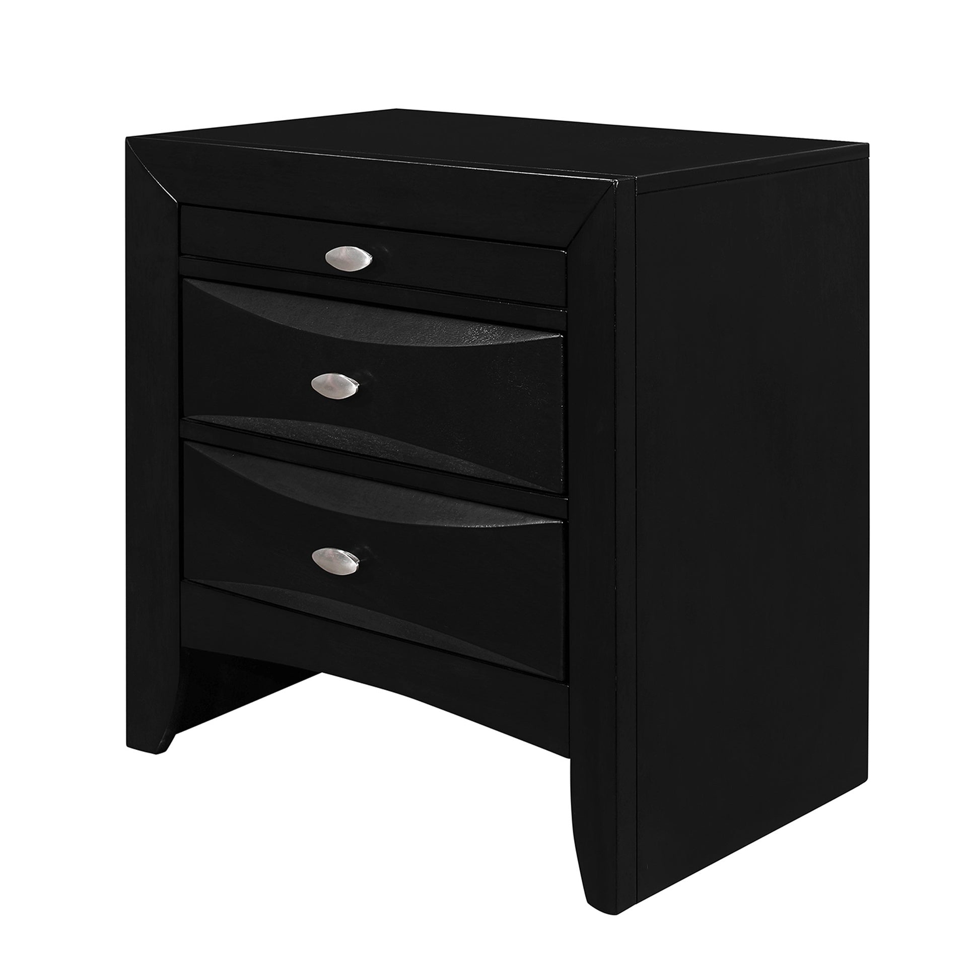 LUCILLE BLACK NIGHTSTAND
