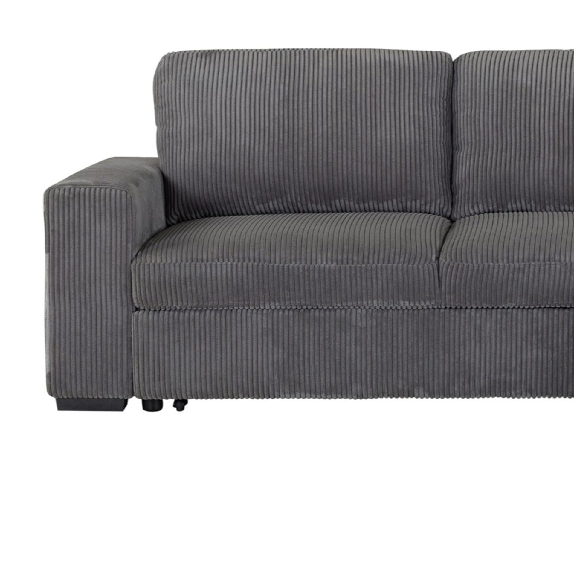 Melody Grey Sectional Without Pullout