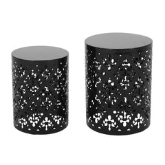 Metal S/2 end table