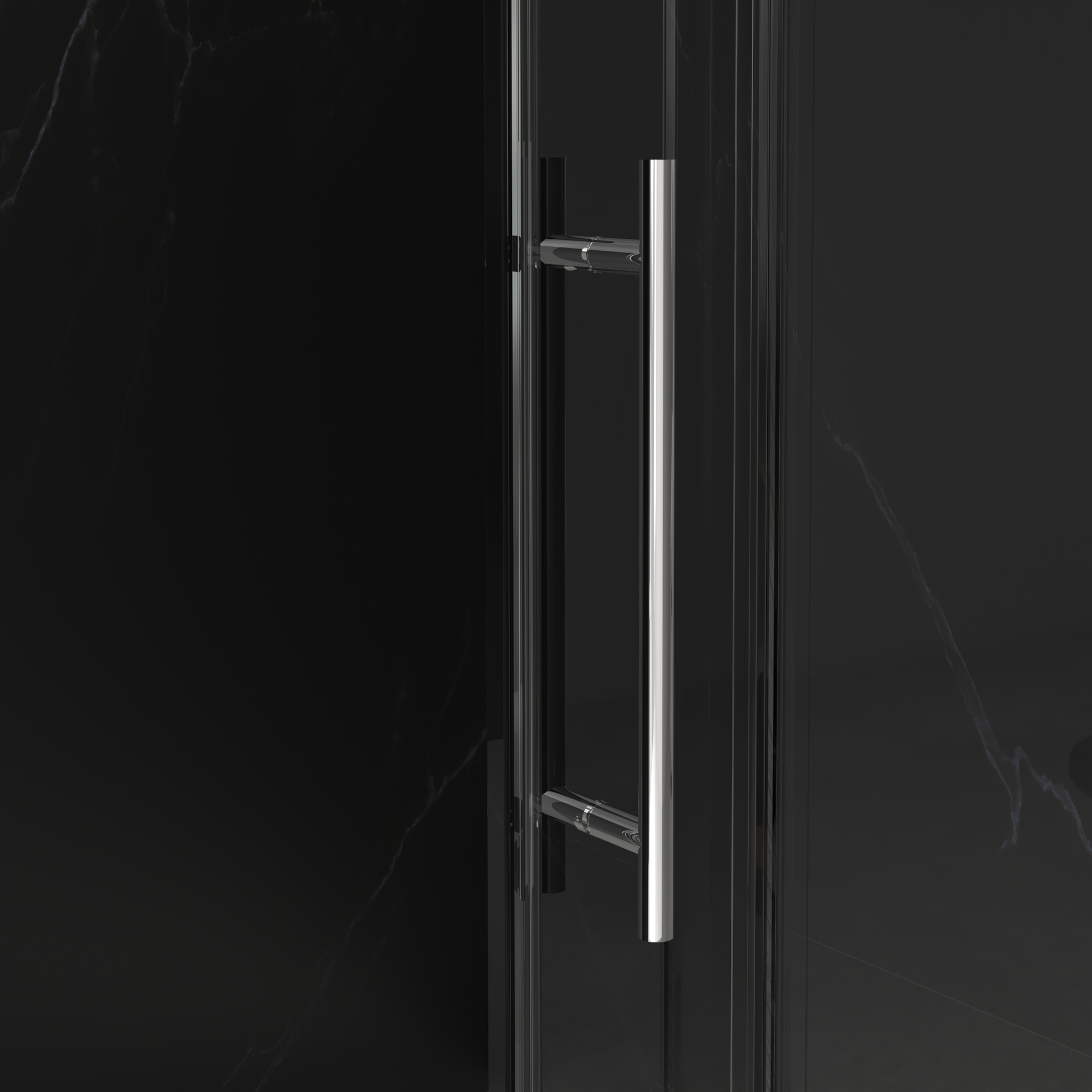 56"-60"W x 72"H Frameless Shower Door, Sliding Shower Door, with Premium 5/16"(8mm) Thick Tempered Glass Shower Enclosure ,Double Side Easy Clean Coat,Chrome Finished With Buffer