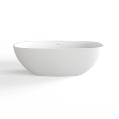 66.9 inch freestanding solid surface soaking bathtub for bathroom
