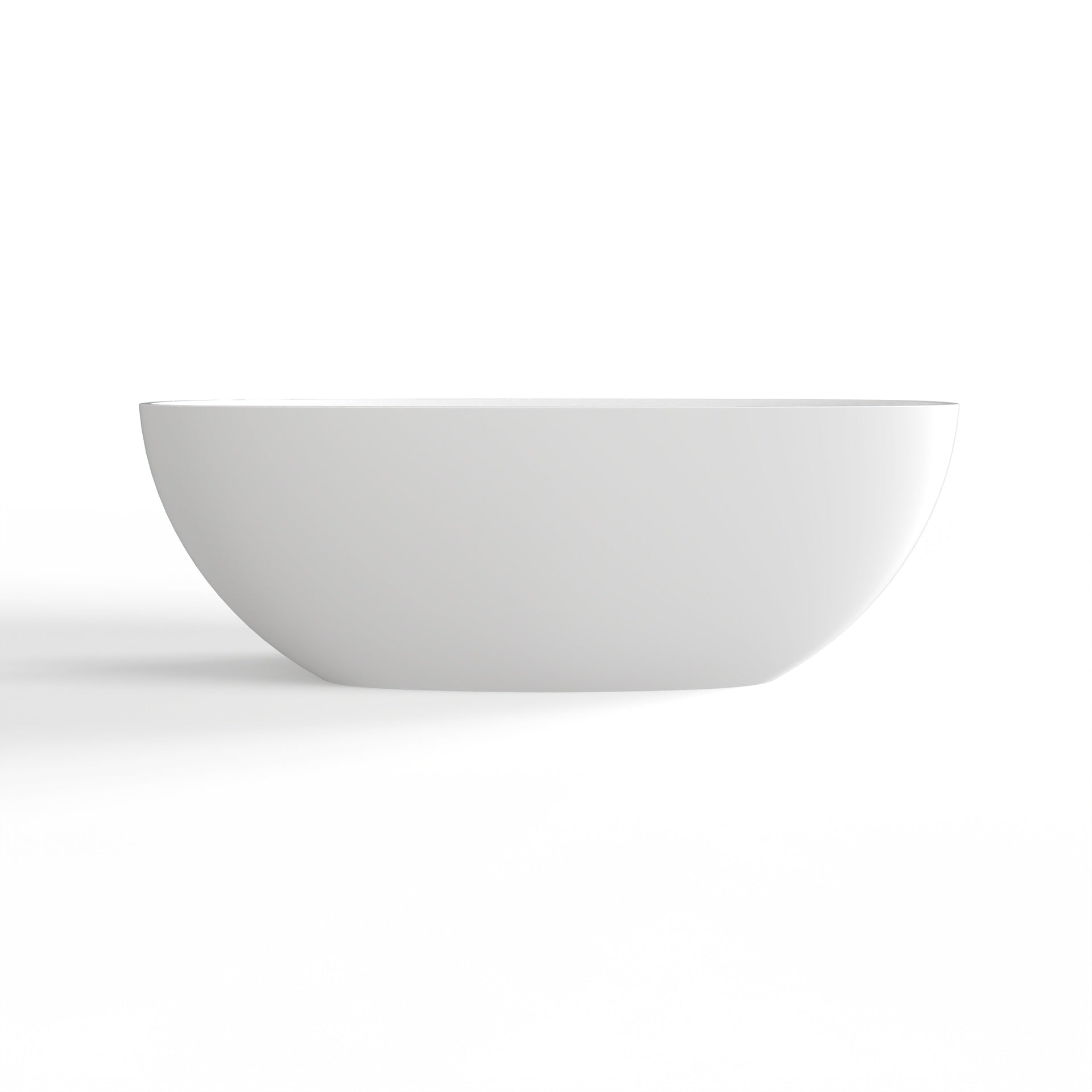 66.9 inch freestanding solid surface soaking bathtub for bathroom