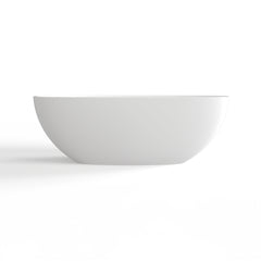 66.9 inch freestanding solid surface soaking bathtub for bathroom