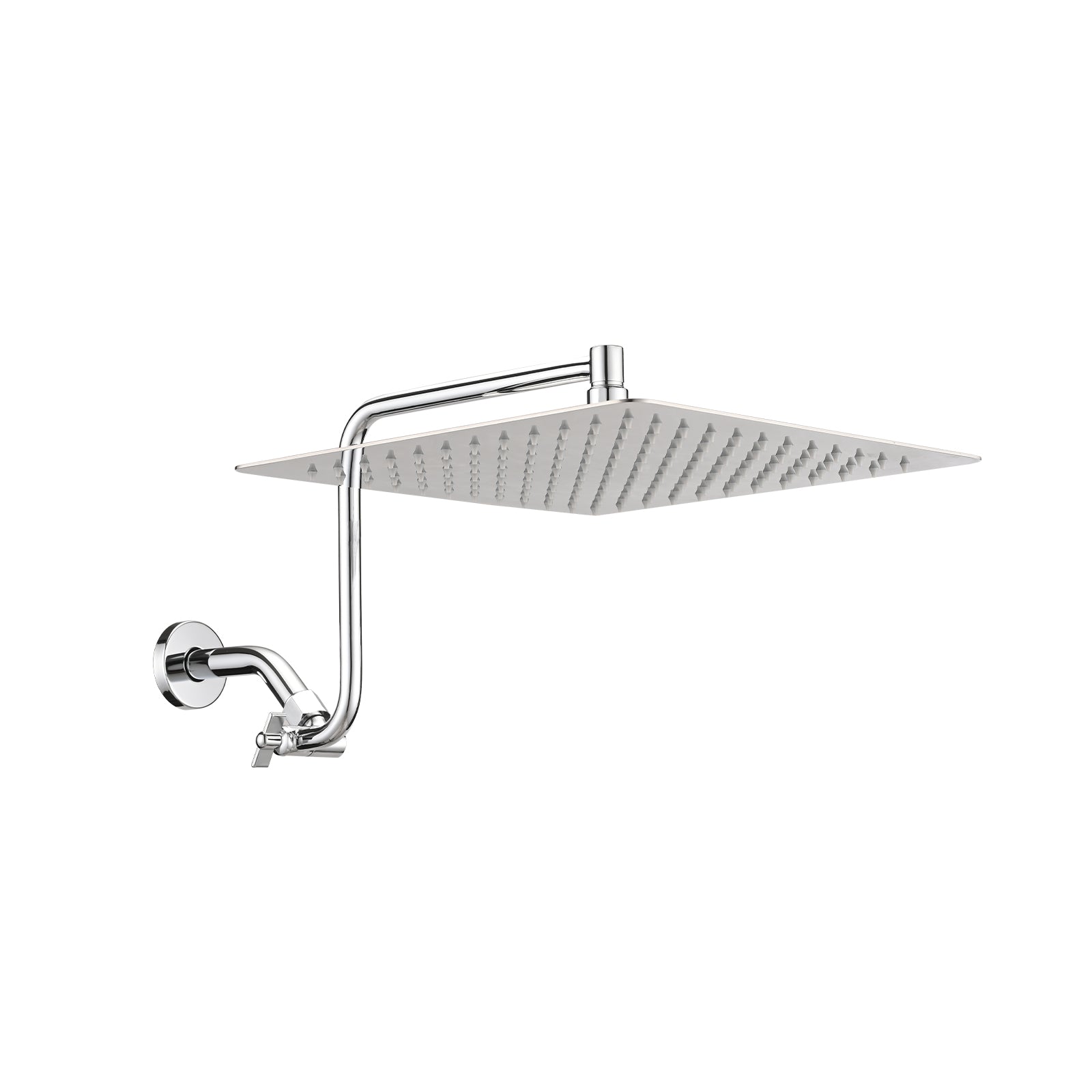 12 inch Adjustable Extension Arm High-pressure Rain Shower Head, Rain Fixed Shower Head