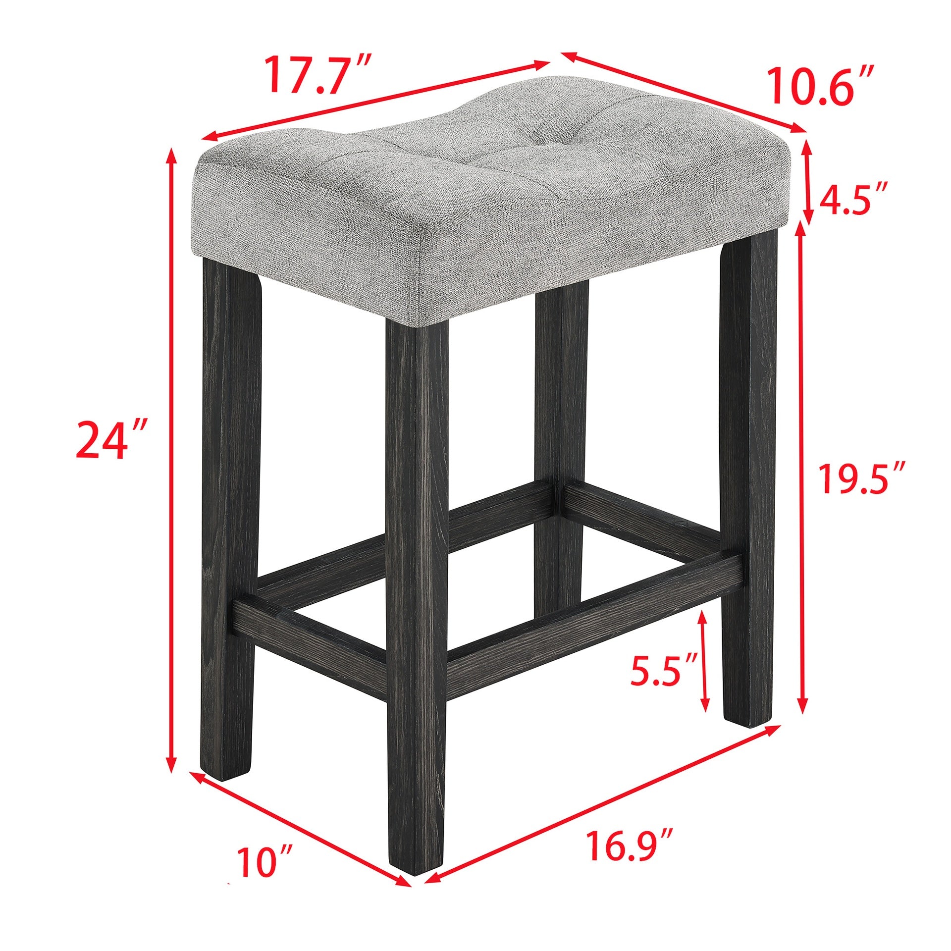 Dining Table, Bar Table and Chairs Set, 5 Piece Dining Table Set, Industrial Breakfast Table Set, for Living Room, Dining Room, Game Room
