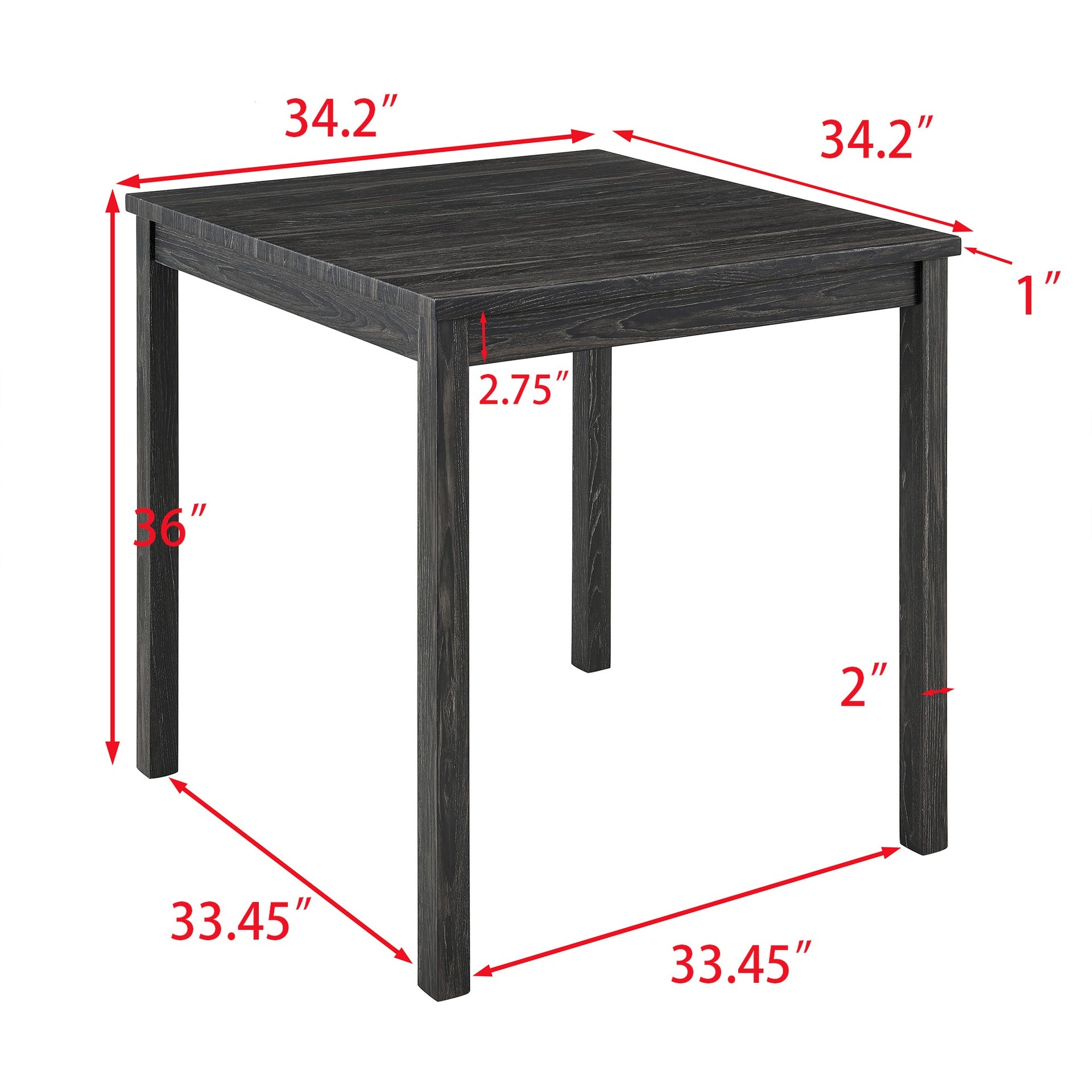 Dining Table, Bar Table and Chairs Set, 5 Piece Dining Table Set, Industrial Breakfast Table Set, for Living Room, Dining Room, Game Room