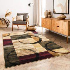 Bristol GC_DYN7094 Multi 5 ft. 3 in. x 7 ft. 3 in. Area Rug