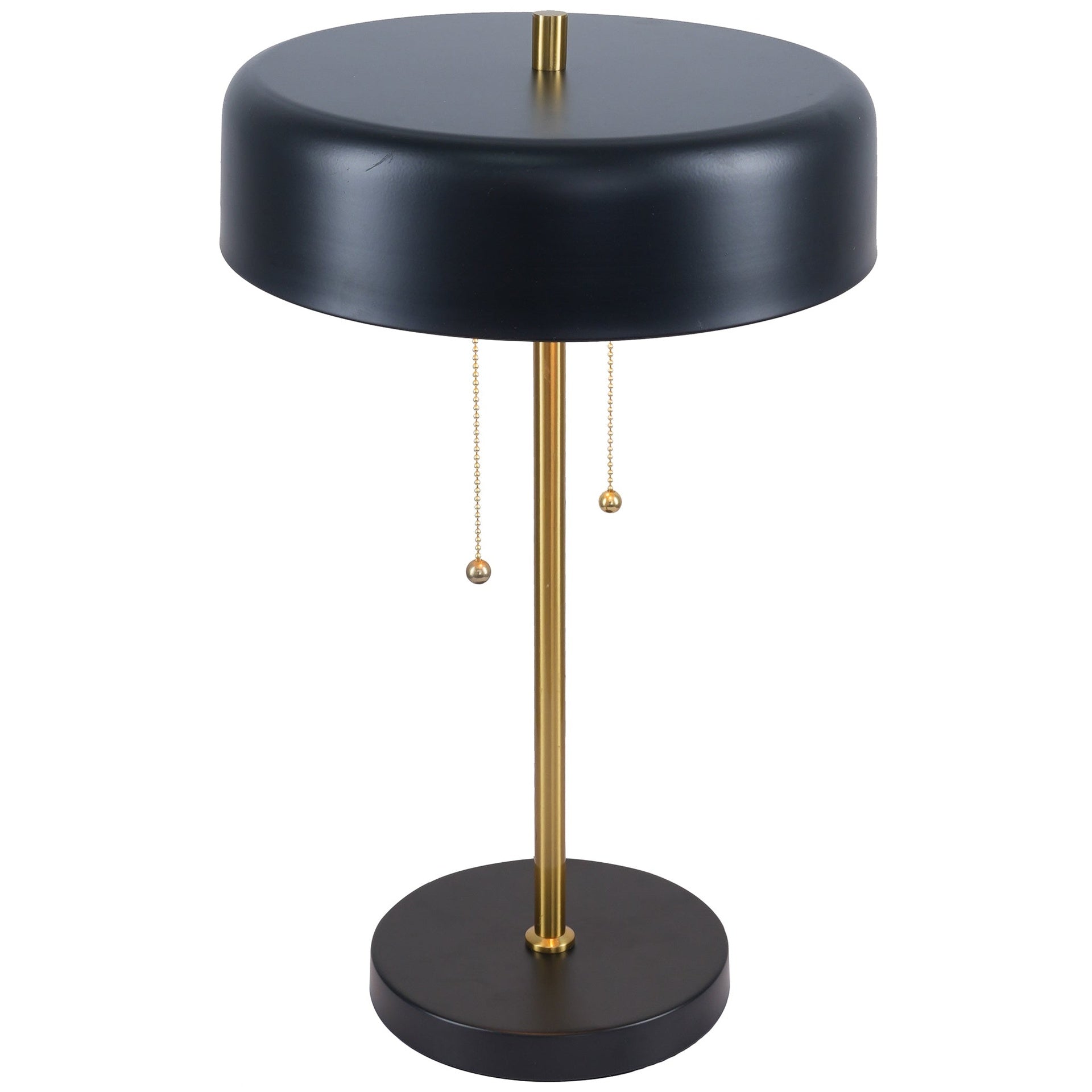 Bedroom Table Lamp Nordic Home Creative Romantic Warm Study Room Desk Bedside Lamp, Obni Table Lamp with Black outer and White inner 110~120V
