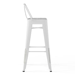 Rayne - 30" Metal Bar Stool (Set of 2) - Distressed White