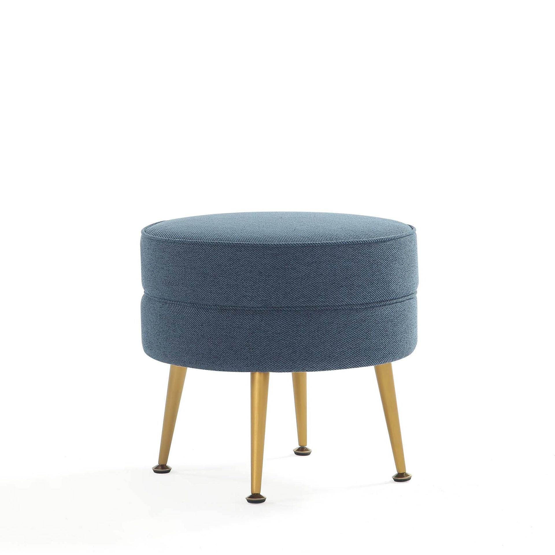 Accent Ottoman in Blue