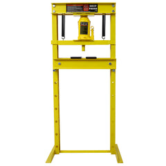 20 Ton Bottle Jack Shop Press, Bend, Straighten, or Press Parts, Install Bearings, U-Joints, Bushings, Ball Joints, and Pulleys,yellow