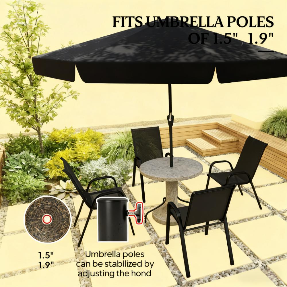 Outdoor Umbrella Base,,Elegant Design Umbrella Stand,Resin Outdoor Umbrella Stand Base