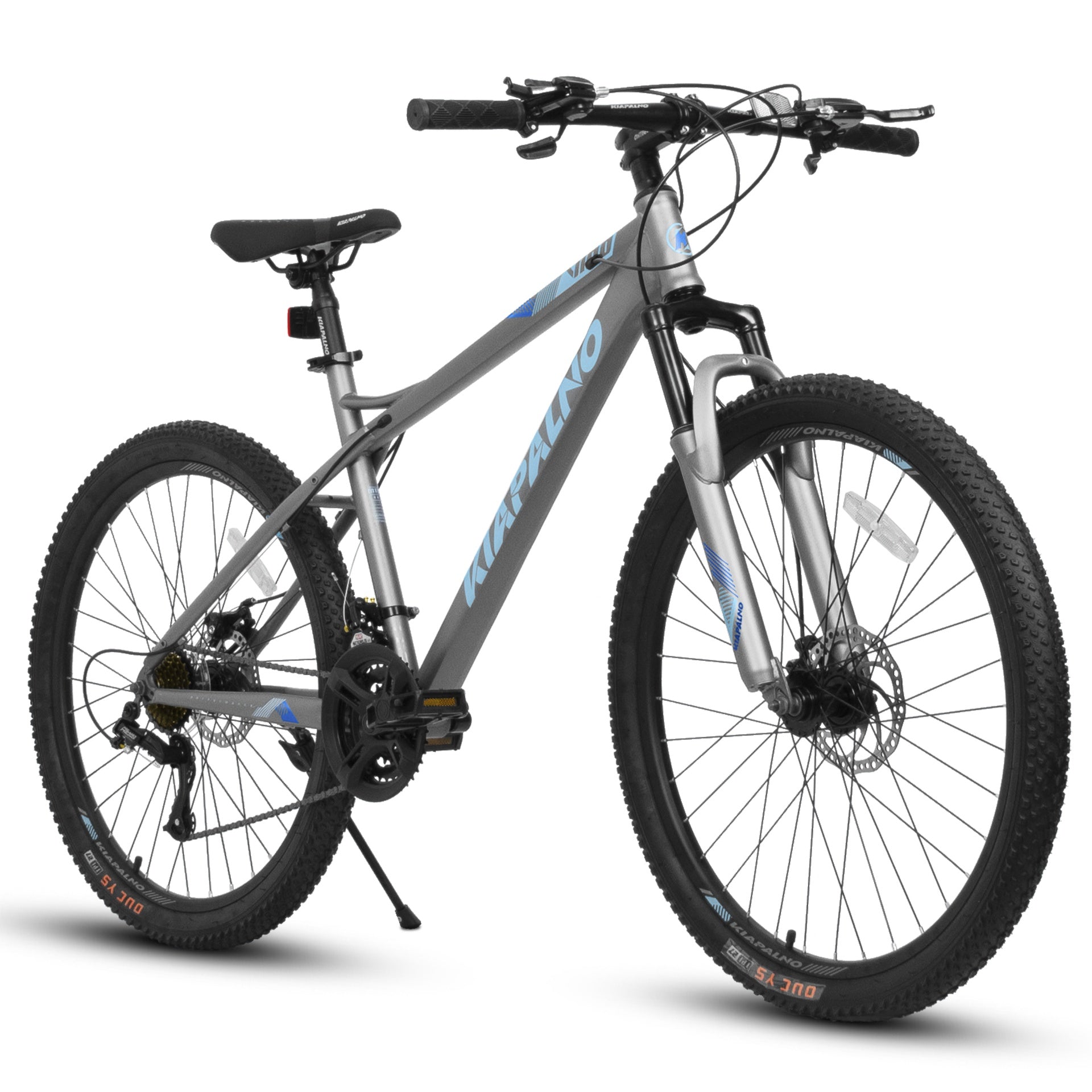 A26251    26-Inch Mountain Bike for Adults and Teenagers, High Carbon Steel Frame, Front and Rear Mechanical Disc Brakes, 21-Speed Gear System, 26x2.125 Tires