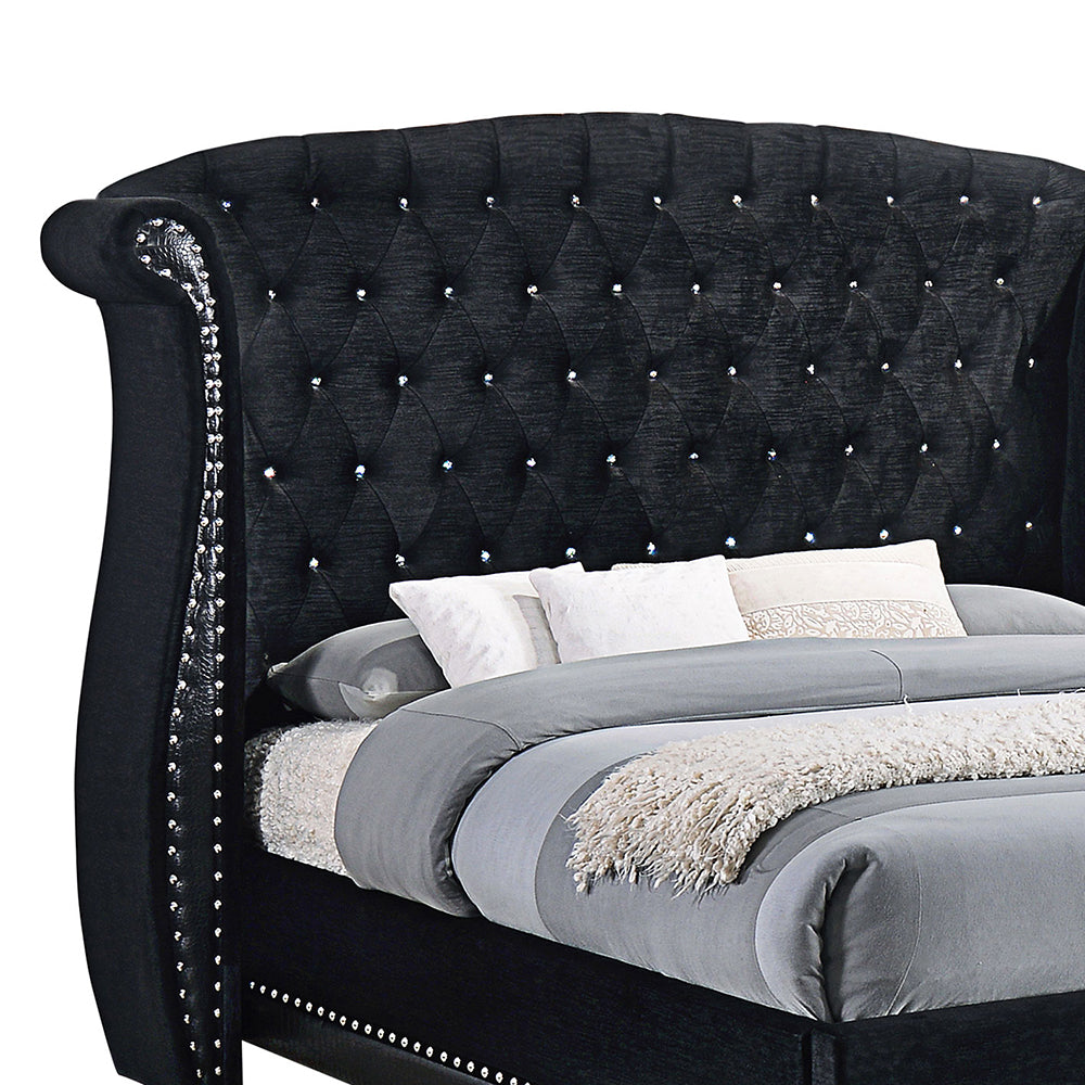 Tamsin Black Queen Bed