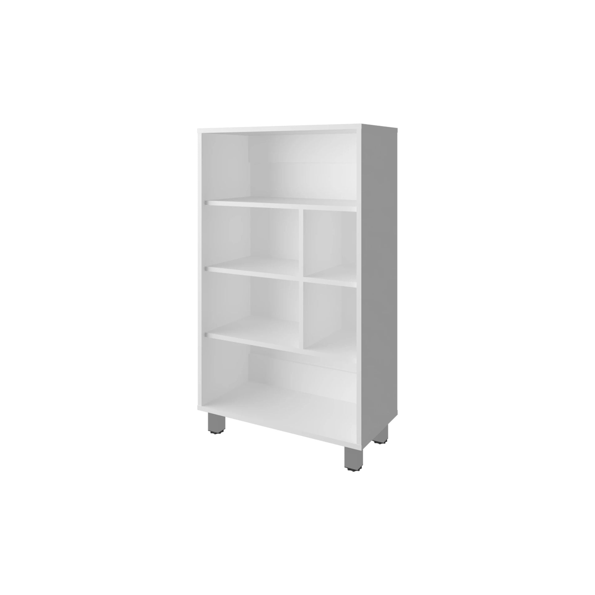 White Bookcase with Six Shelf