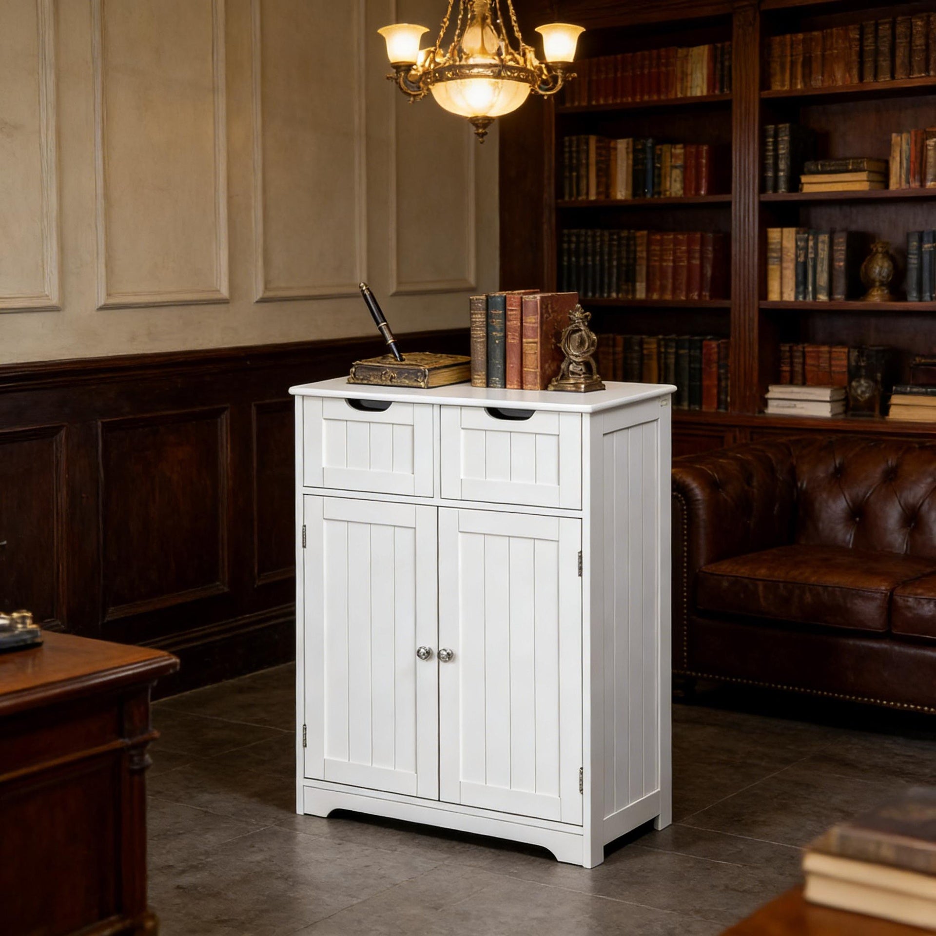 Elevated Design Floor Cabinet,Modern Storage Cabinet