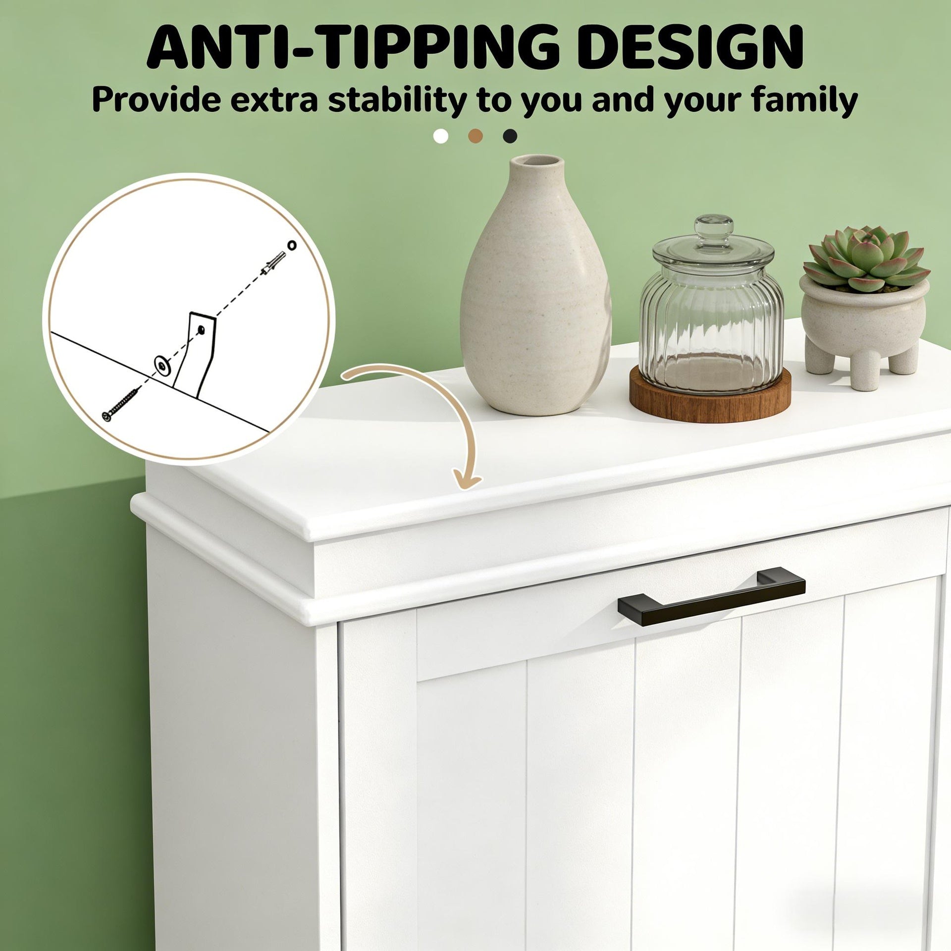 Nordic Style Storage Organizer,Slim Shoe Storage Cabinet