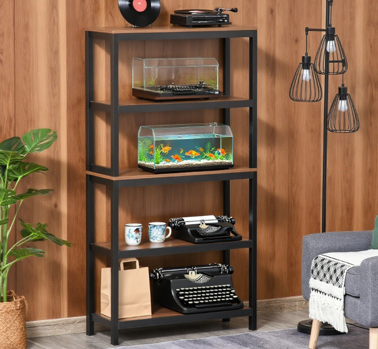 Storage Shelf Shelves for Storage, Bookshelf Utility Organizer