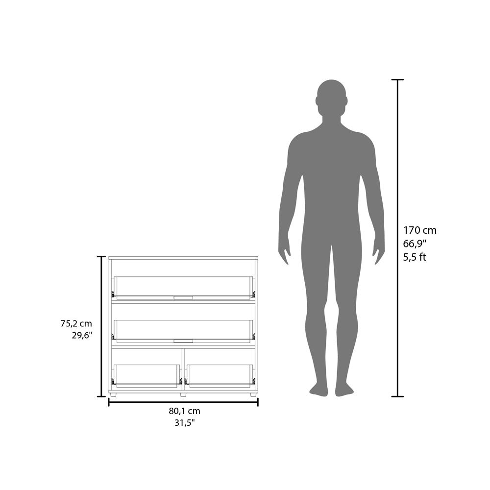 Lapwai Drawer, Bedroom, White