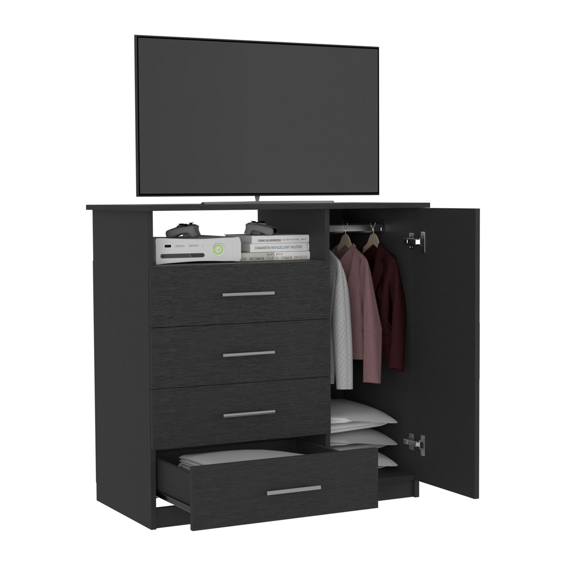Dresser Beaufort, Bedroom, Black