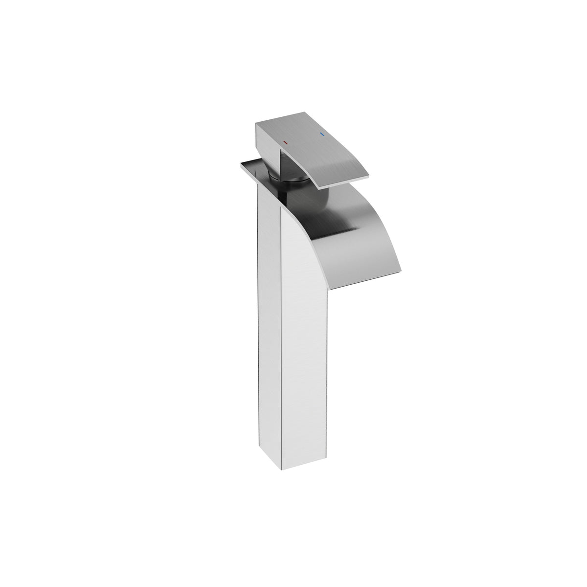 Bothwa Home CUPC Certified 6" Lark Single Handle Bathroom Sink Faucet (Brushed Nickel Finish)