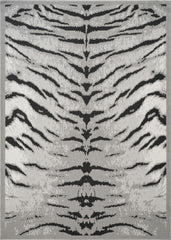Hide GC_CHD1005 Gray 5 ft. 3 in. x 7 ft. Area Rug