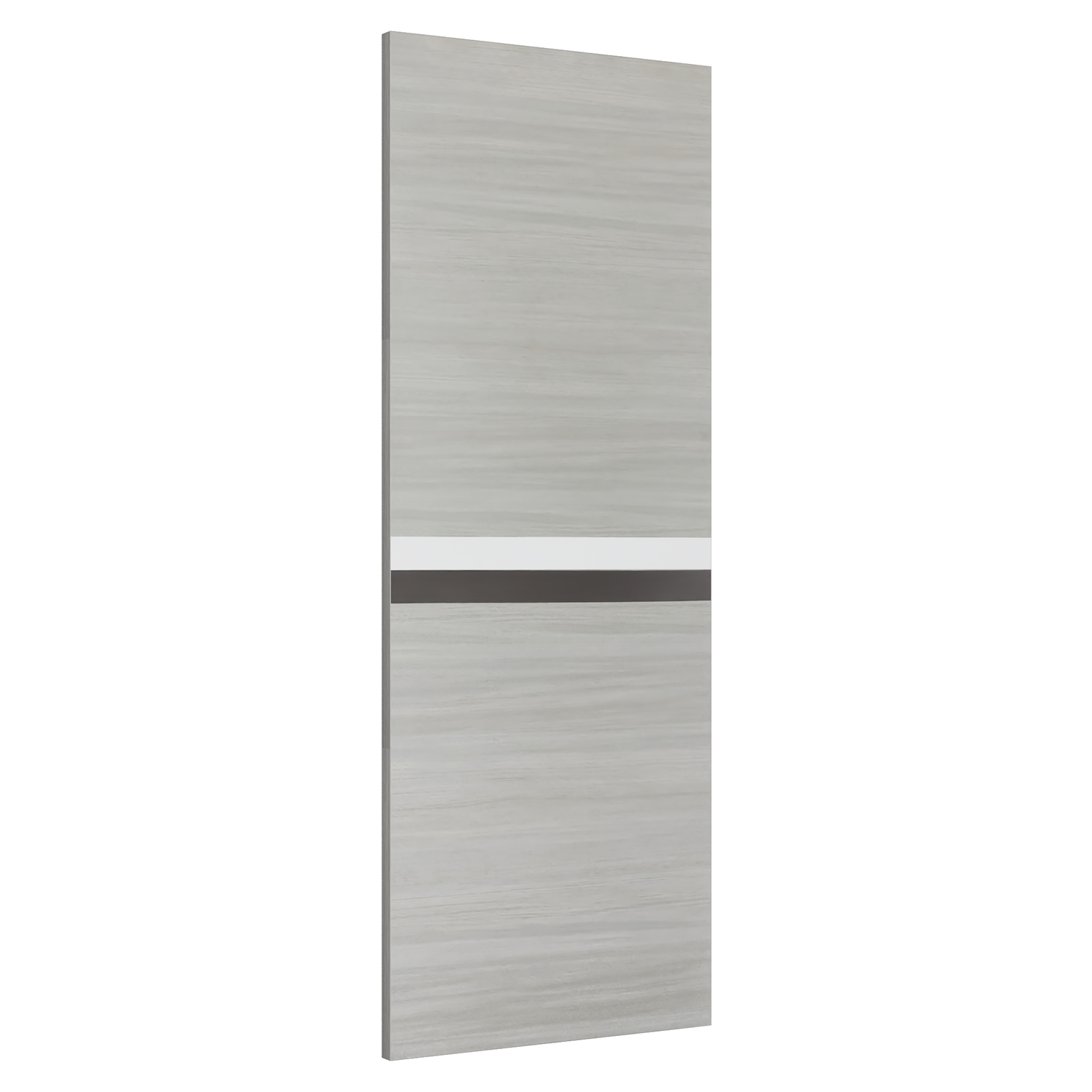 CRAZY ELF 36 "x 80" Melamine Integrated Door Slab, No Assembly Required, Covered With 2mm Thick Melamine Protective Layer, Environmental-Friendly, Waterproof, Moisture-proof, Deformation Resistant