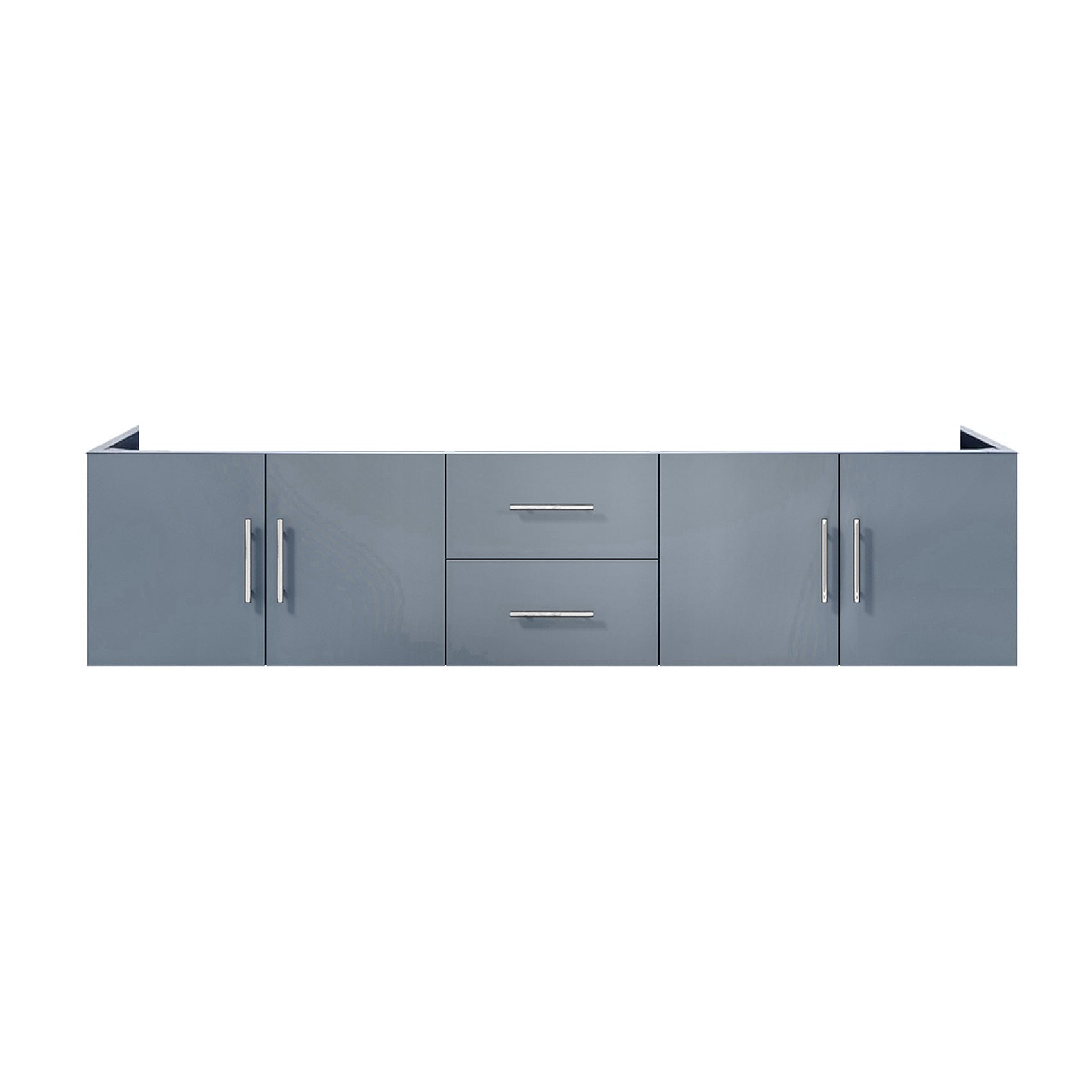 Dark Grey Double Bath Vanity 80 in. W x 22 in. D