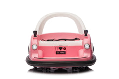 12V ride on bumper car for kids,electric car for kids,1.5-5 Years Old,W/Remote Control, LED Lights, Bluetooth & 360 Degree Spin, Vehicle body with anti-collision padding Five-point Safety Belt,2wd