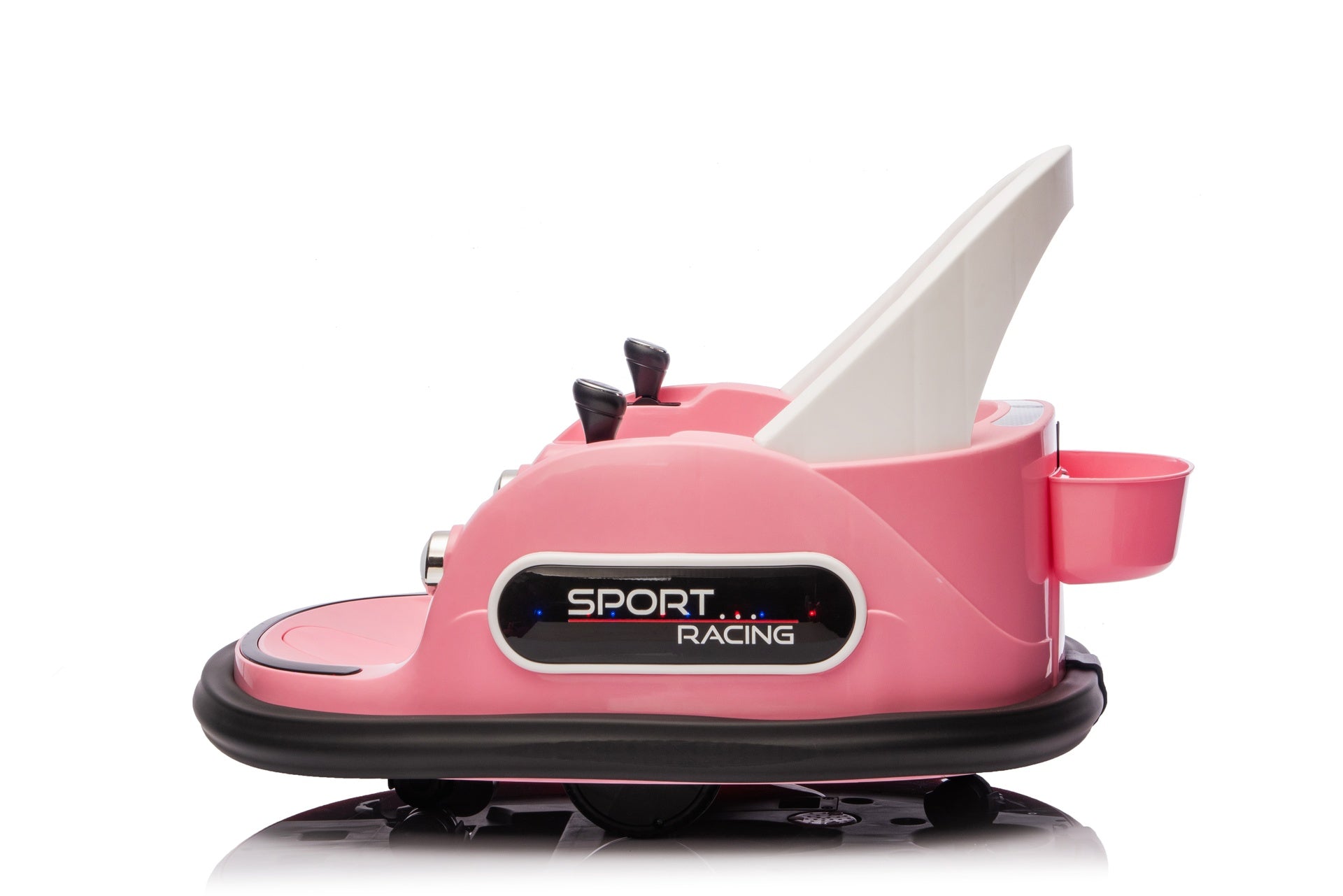 12V ride on bumper car for kids,electric car for kids,1.5-5 Years Old,W/Remote Control, LED Lights, Bluetooth & 360 Degree Spin, Vehicle body with anti-collision padding Five-point Safety Belt,2wd
