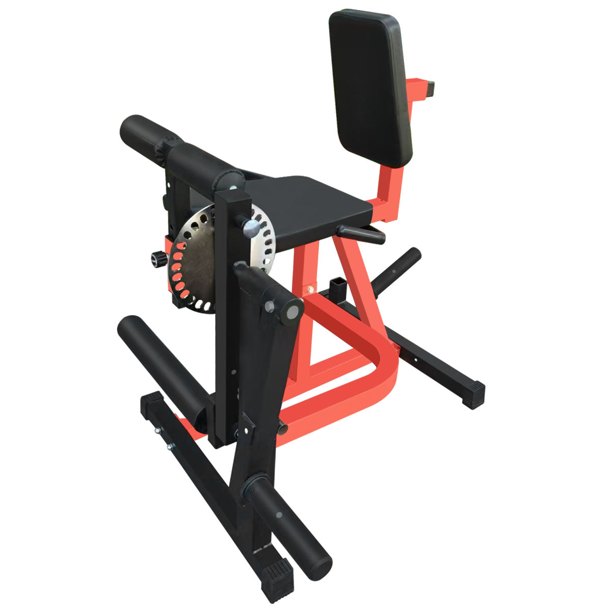 Adjustable Leg Extension and Curl Machine, Heavy Duty Leg Rotary Extension Machine for Lower Body Workouts, Multifunctional Home Gym Weight Machine