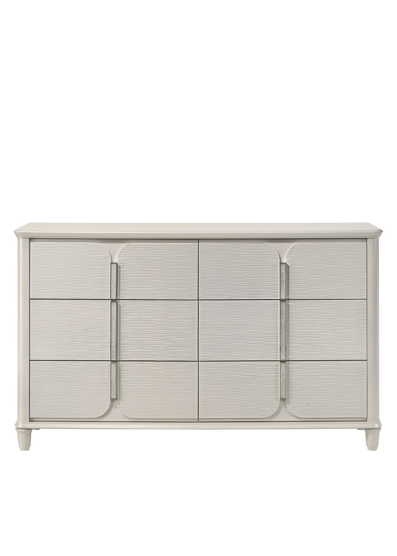 Laveda Pearl White Finish Dresser