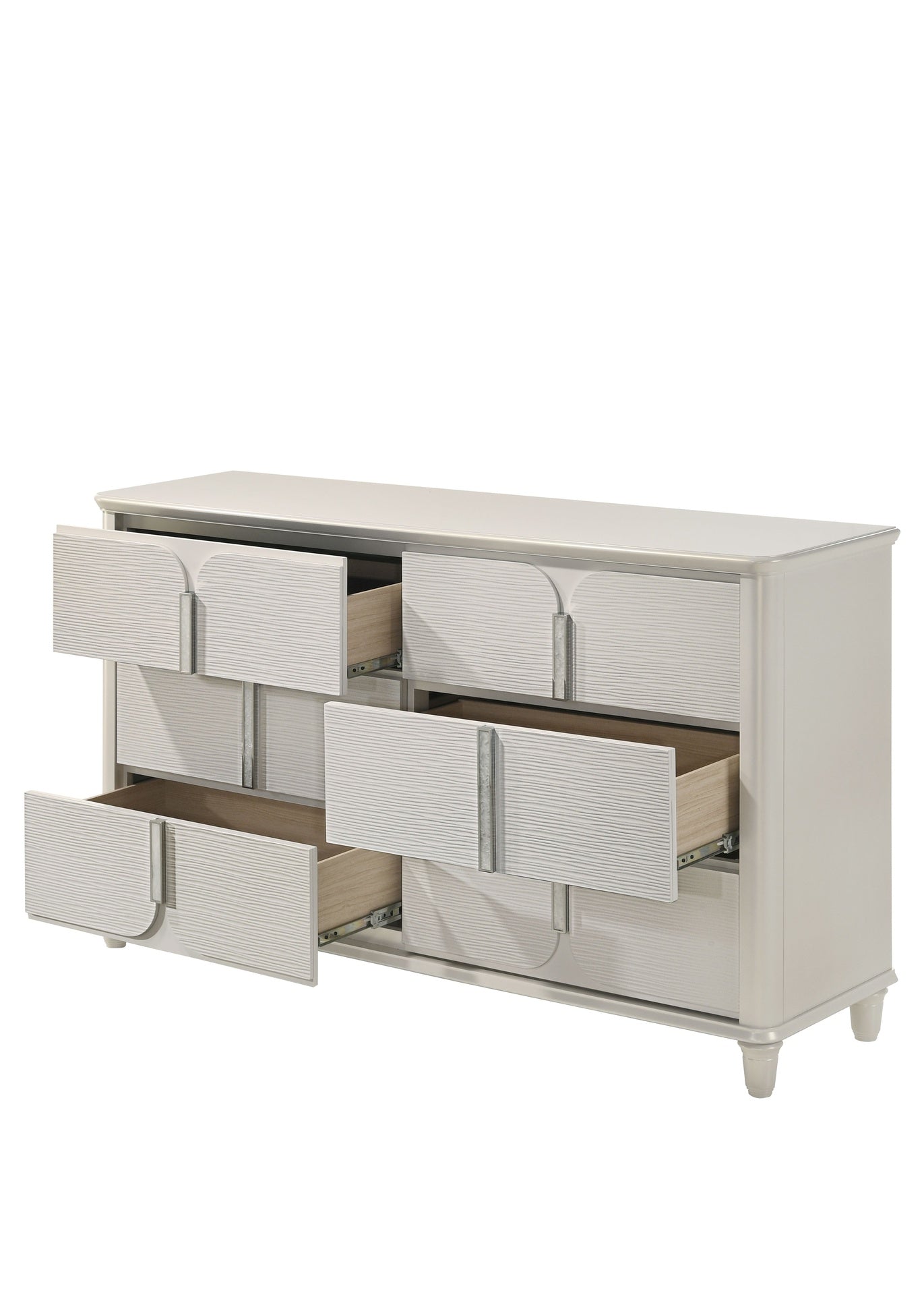 Laveda Pearl White Finish Dresser