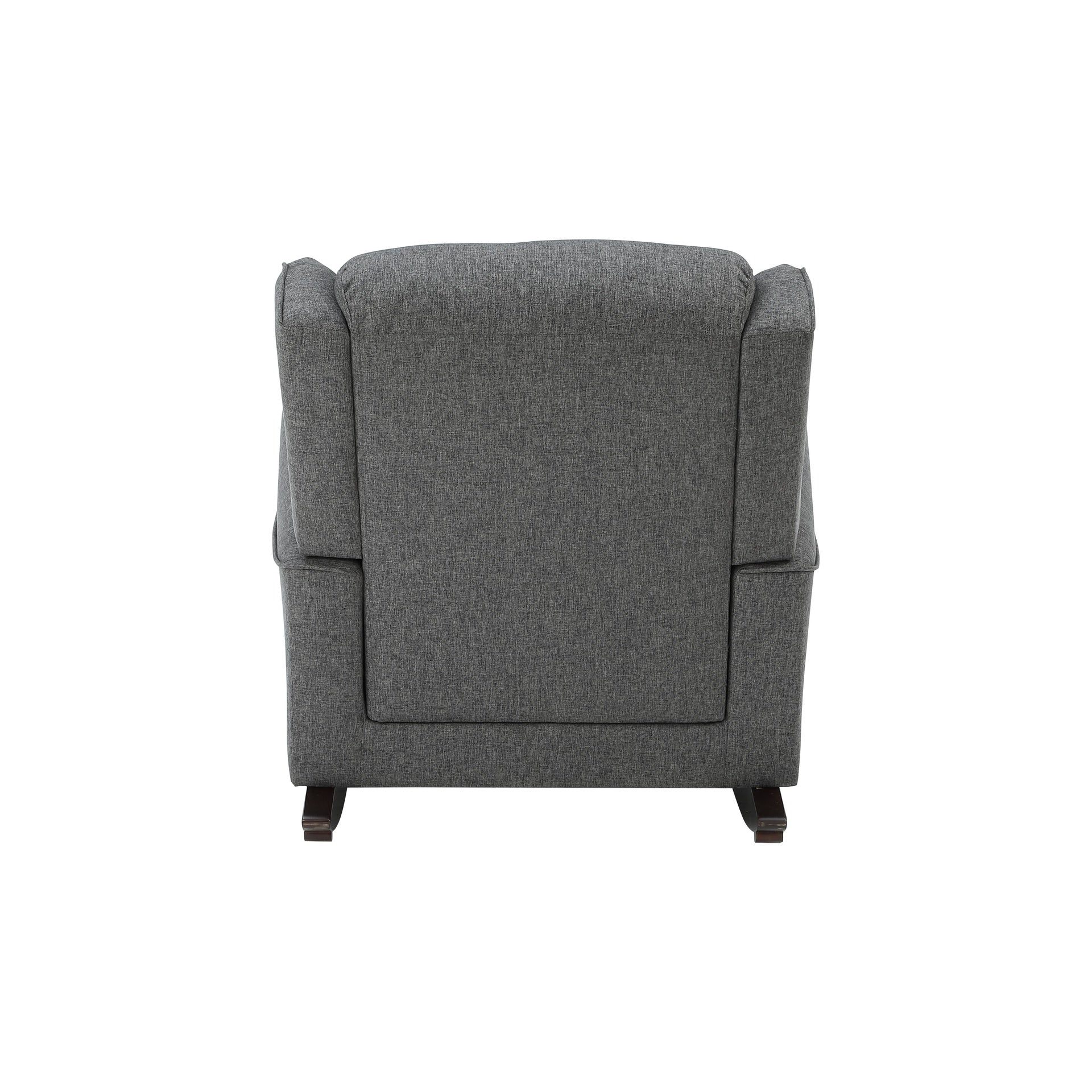 Fabien Gray Fabric Rocking Chair