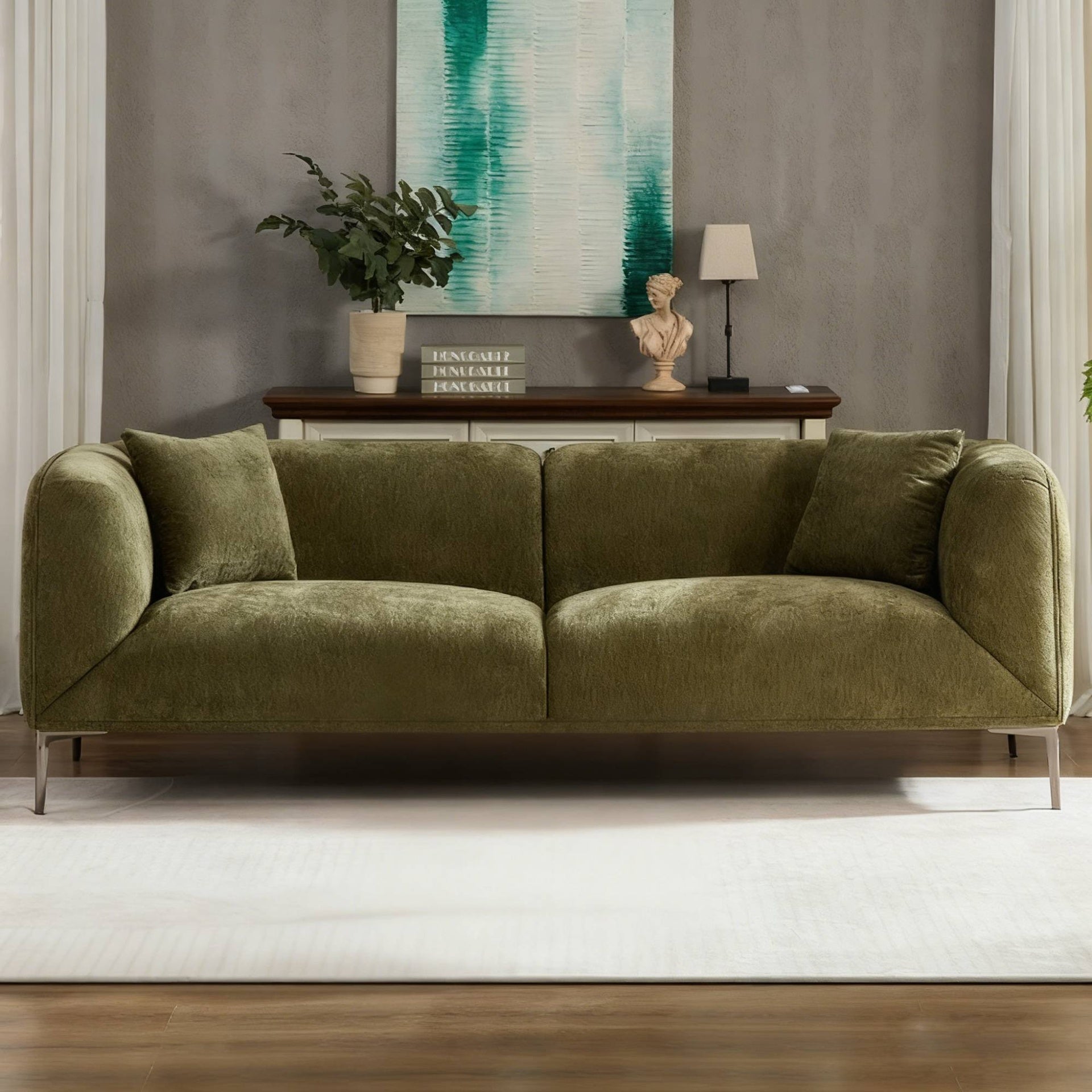 Modern Sofa for Living Room Family Movie Nights & Reading Hours