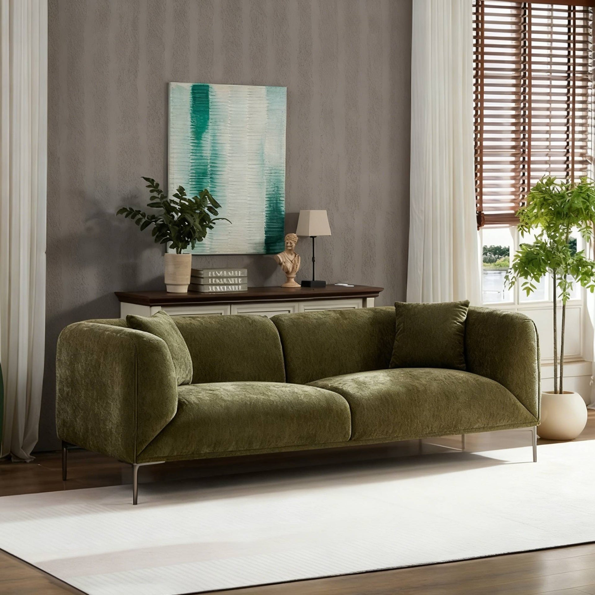 Modern Sofa for Living Room Family Movie Nights & Reading Hours