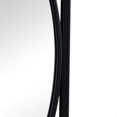 32'' Rectangular Wall Mirrors with Black Frame, Home Decor for Living Room Bedroom Entryway