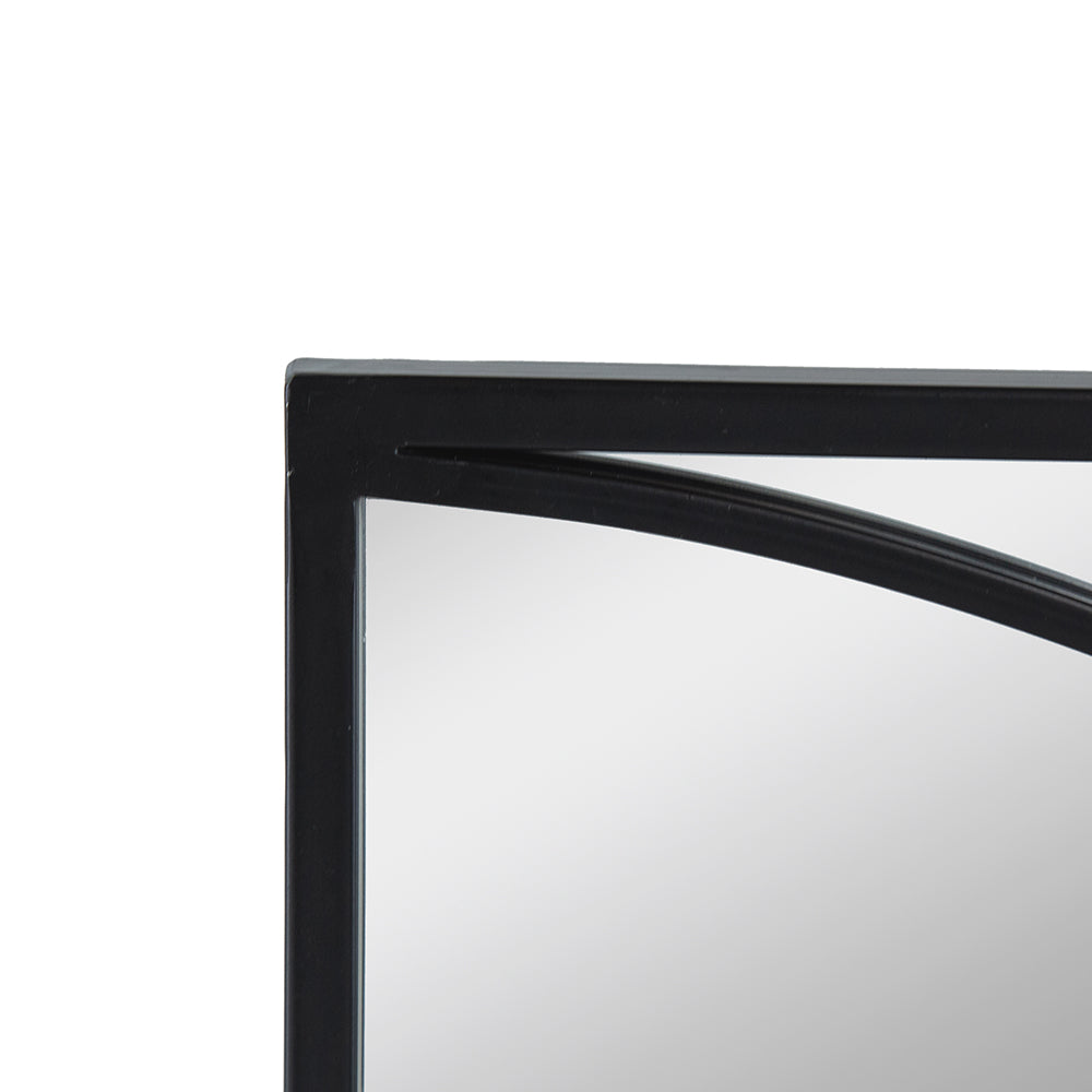 32'' Rectangular Wall Mirrors with Black Frame, Home Decor for Living Room Bedroom Entryway
