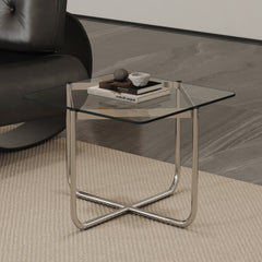 ONLY Separate Glass Table.20-inch Square Heat-Resistant Clear Tempered Glass Table Top.Suitable for various occasions such as kitchens and restaurants.Transparent GLASS,20*20*0.23 inch.