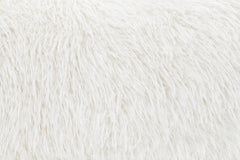 Contemporary Style Soft And Luxurious Accent Swivel Chair White Finish Ball Pillow Included Primary Living Room