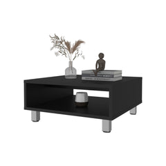 Wenge Coffee Table with Open Storage